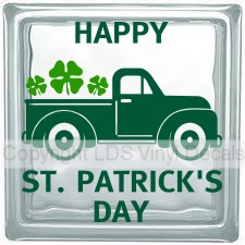 (image for) HAPPY ST. PATRICK'S DAY Vintage Truck (Multi-Color)