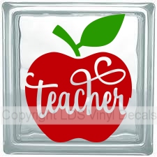 teacher (with apple)