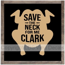 (image for) SAVE THE NECK FOR ME CLARK