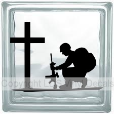 (image for) Cross Kneeling Soldier