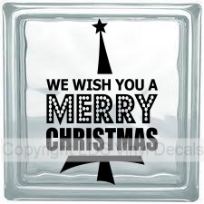 (image for) WE WISH YOU A MERRY CHRISTMAS (with tree) - Click Image to Close