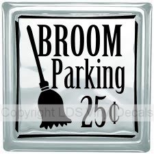 (image for) BROOM Parking 25 cents (border)