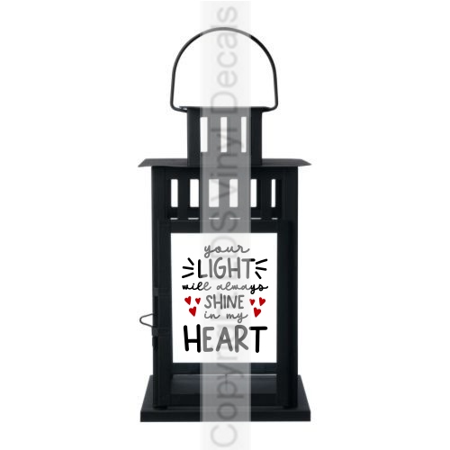 (image for) your LIGHT will always SHINE in my HEART - Click Image to Close