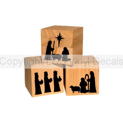 (image for) Nativity Wood Blocks
