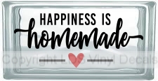 (image for) HAPPINESS IS homemade