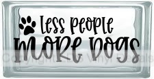 (image for) less people more dogs - Click Image to Close