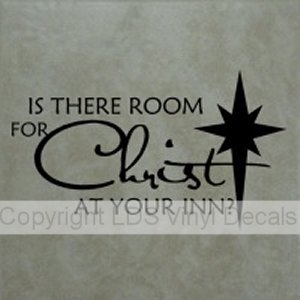 (image for) Is there room for Christ at your inn?