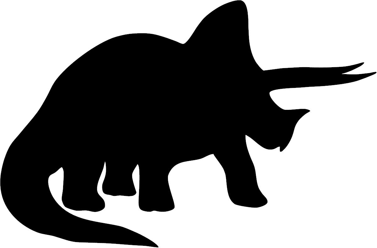 (image for) Triceratops Silhouette