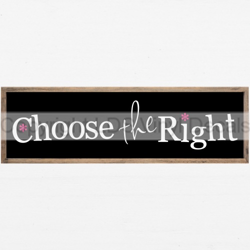 (image for) Choose the Right