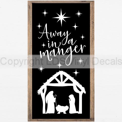 (image for) Away in a manger
