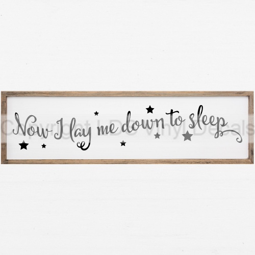 (image for) Now I lay me down to sleep - Click Image to Close