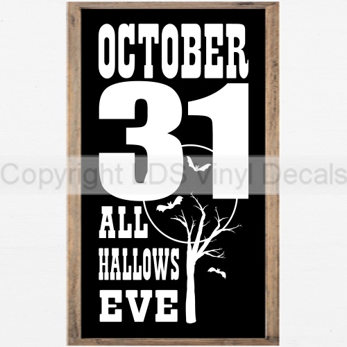 (image for) OCTOBER 31 ALL HALLOWS EVE