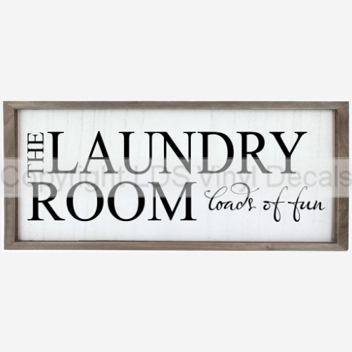 (image for) THE LAUNDRY ROOM loads of fun