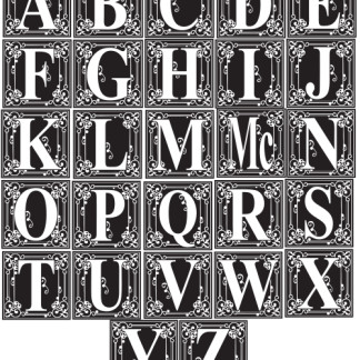 Decorative Alphabet