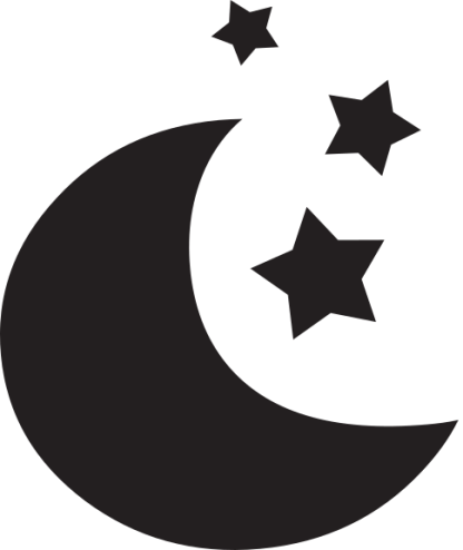 Moon and Stars