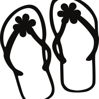 Flower Flip Flops
