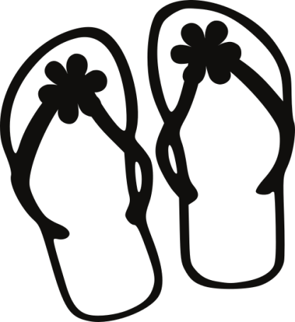 Flower Flip Flops