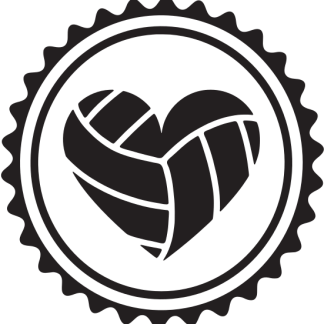 Volleyball Heart