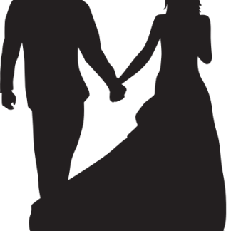 Bride and Groom (holding hands)