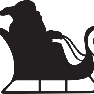 Santa Claus and Sleigh