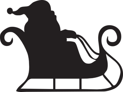 Santa Claus and Sleigh