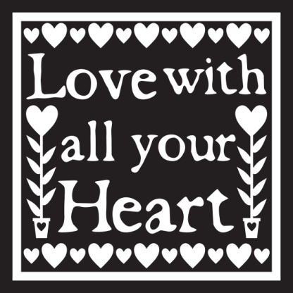 Love with all your Heart (Solid)