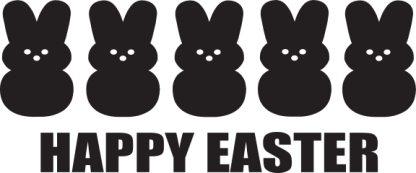 HAPPY EASTER (Peeps)