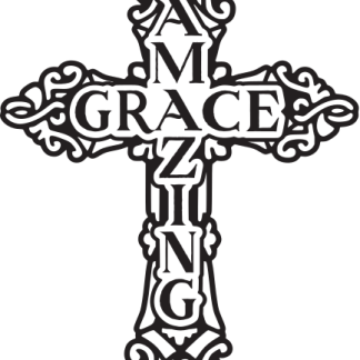 AMAZING GRACE (Ornate Cross)