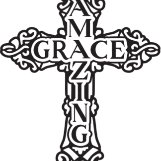 AMAZING GRACE (Ornate Cross)