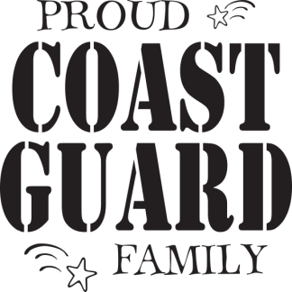 Proud Coast Guard Family