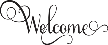 Welcome (fancy)