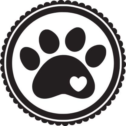Paw (with heart)