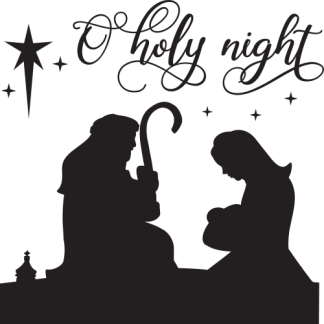 O Holy Night (with Nativity)