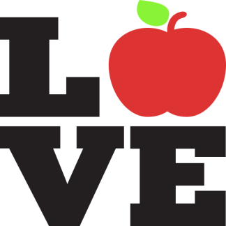 LOVE (with apple)