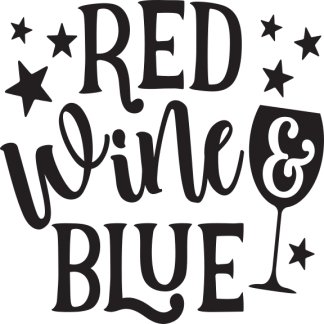 Red Wine & Blue