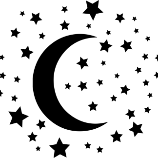 Moon and Stars