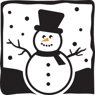Snowman Scene