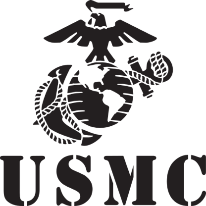 U S M C (Marine Corps Emblem)