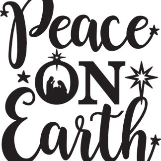 Peace ON Earth (with Nativity)