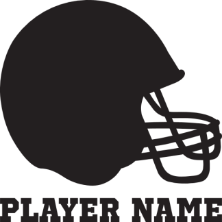 Football Helmet (Personalized)
