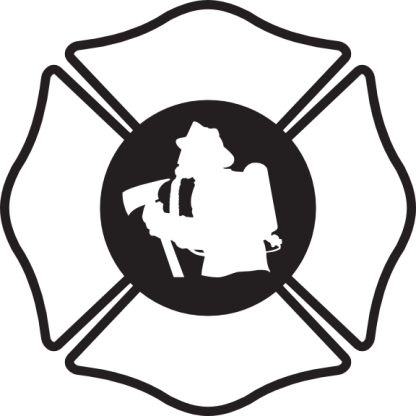 Maltese Cross (with Firefighter)