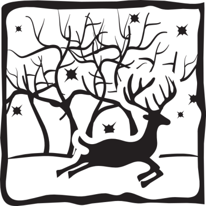Deer Scene