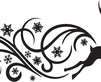 Reindeer (with snowflakes)