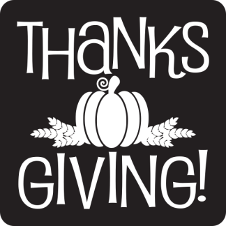 THANKSGIVING! (Solid)