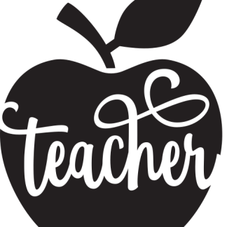 teacher (with apple)