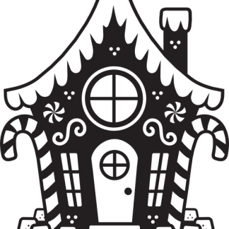 Gingerbread House (Fancy)