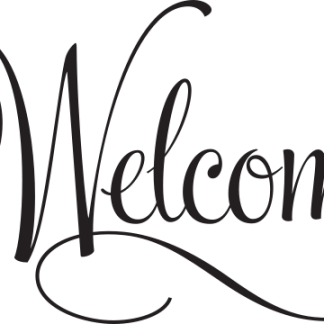 Welcome (no border)