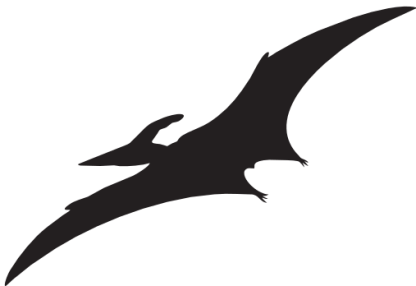 Pterodactyl Silhouette
