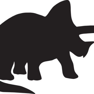 Triceratops Silhouette