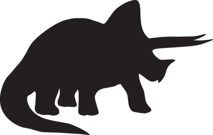 Triceratops Silhouette